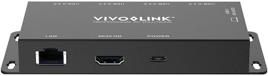 Bakeey 7-in-1 Dual USB-C Hub Docking Station with USB-C / Dual USB-C 4K PD Ethernet Silver