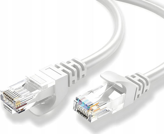 Montis U/UTP Cat.5e (Gigabit) Cablu De Rețea Ethernet 5m Alb