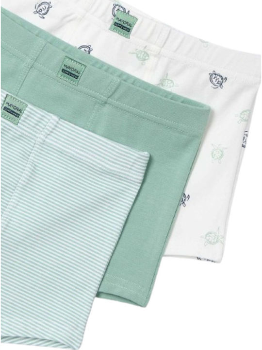 Mayoral Kids' Set with Boxers Mint 3pcs