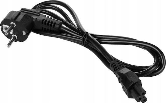 Maclean Cloverleaf Power Cable 3 Pin Eu Plug 1.5m Mctv-857