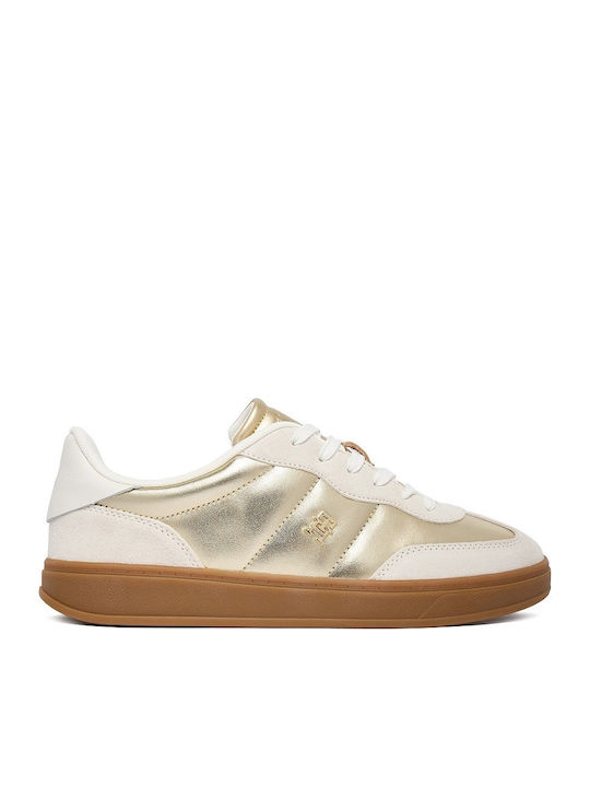 Metallic Γυναικεία Sneakers Χρυσά