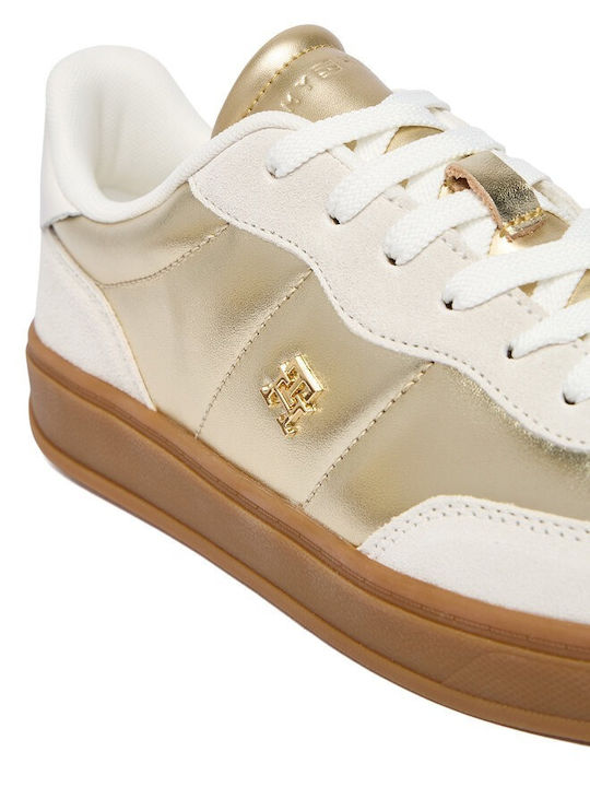 Metallic Γυναικεία Sneakers Χρυσά