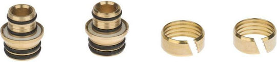 Сет Термостатичен Invena Osiowy 1/2" Бял Cd-25-b15