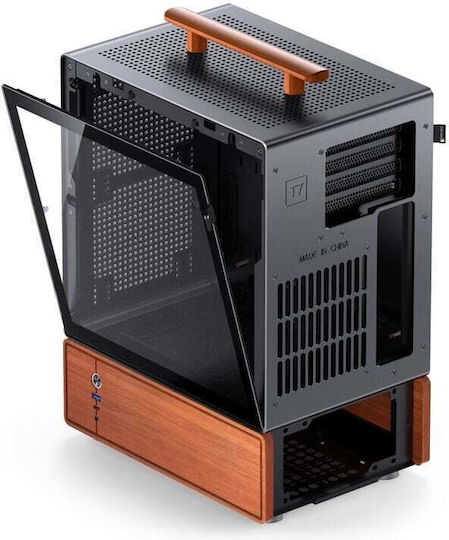 Jonsbo T7 Mini-Turm Computergehäuse Schwarz