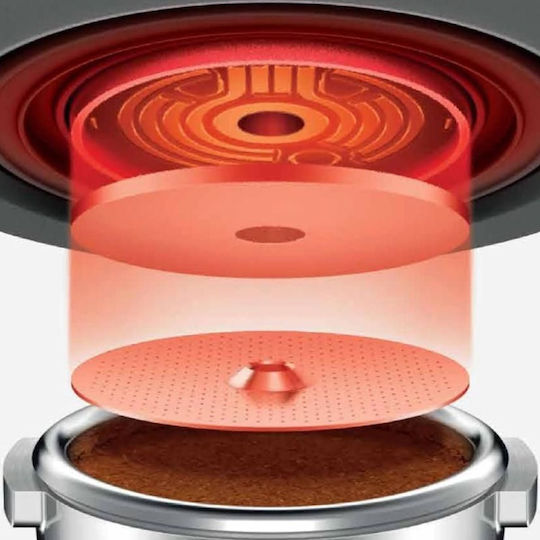 Sage The Oracle Jet Premium Αυτόματη Μηχανή Espresso 1600W Πίεσης 15bar για Cappuccino με Μύλο Άλεσης Πράσινη