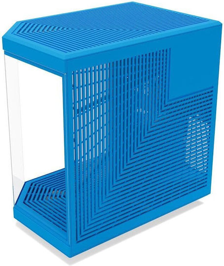 HYTE Y70 Gaming Midi Tower Κουτί Υπολογιστή με Πλαϊνό Παράθυρο Blueberry Milk