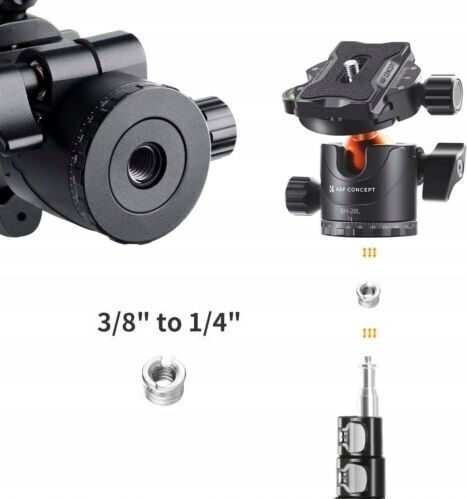 K&F Concept Head Placă de eliberare rapidă