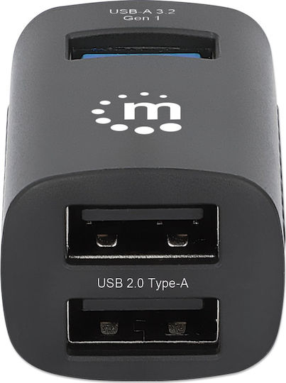 Manhattan Konverter USB-C männlich zu USB-A männlich 1Stück 180993