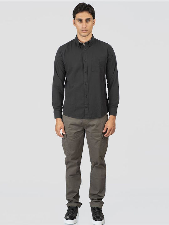 Cu mânecă lungă Cămașă Black