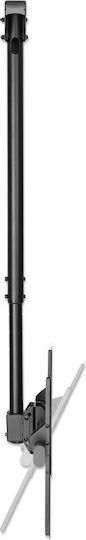 Manhattan Full-motion Height-adjustable Βάση Τηλεόρασης Οροφής με Βραχίονα έως 70" και 50kg