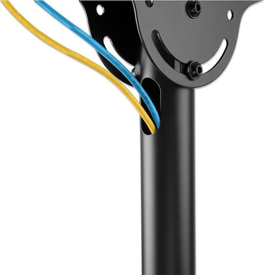 Manhattan Full-motion Height-adjustable Βάση Τηλεόρασης Οροφής με Βραχίονα έως 70" και 50kg