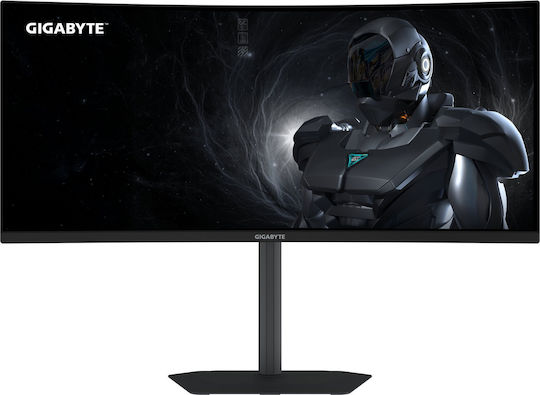Gigabyte GS34WQCA Ultrawide VA HDR Curved Monitor 34" QHD 3440x1440 with Response Time 1ms GTG