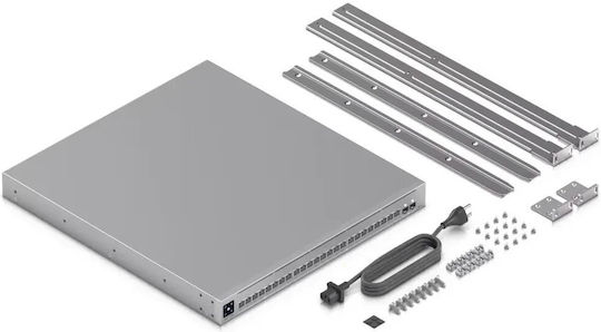 Ubiquiti Pro XG 24 PoE Managed L2 / L3 PoE++ Switch with 24 Ethernet Ports and 2 SFP Ports