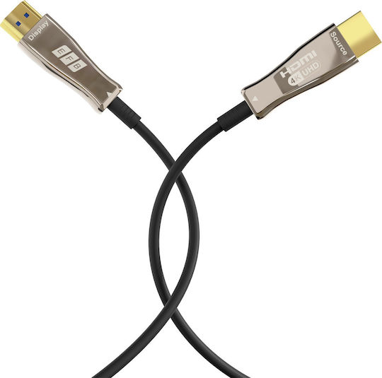 EFB HDMI 2.0 Premium Hochgeschwindigkeits 4K 60Hz HDR Kabel HDMI-Stecker - HDMI-Stecker 30m Schwarzes