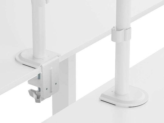 Equip Стойка Монитор до 32" с Рамо Бял (650166)