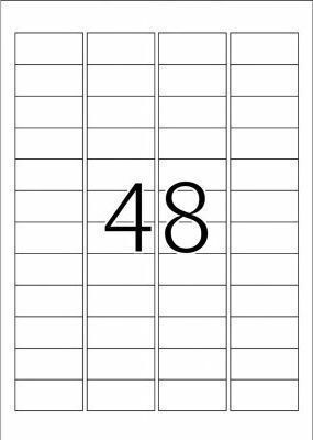 Herma Self-Adhesive Rectangular A4 Labels 45.7x21.2mm