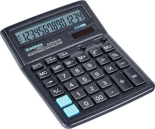 Donau Calculator în Culoarea Negru 1buc