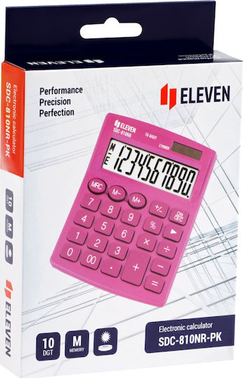 Eleven Liquids Calculator în Culoarea Roz 1buc