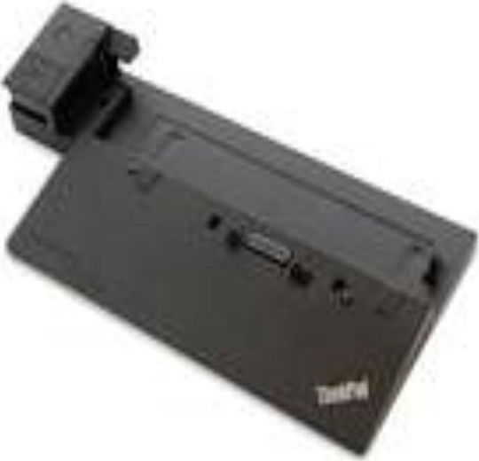 Lenovo Dock Docking Station με Ethernet και συνδεση 2 Οθονών Μαύρο (0A65683)