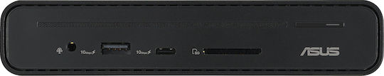 Asus DC301 USB-C Docking Station με 4K PD Ethernet Μαύρο