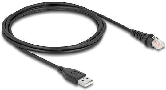 Delock RJ50 > USB-A Barcode-Scanner-Kabel 2m 90611