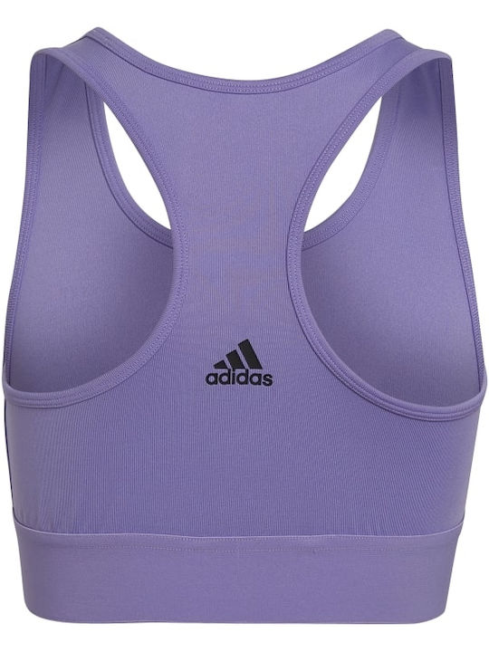 adidas Kids' Bralette Tank Top Purple