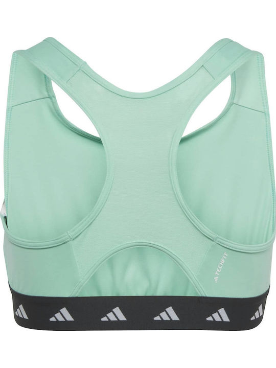 adidas AEROREADY TECHFIT Kids' Bralette Green