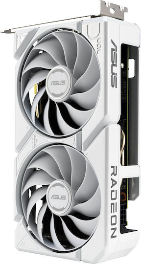 Asus Radeon RX 9060 XT 16GB GDDR6 Dual White Placă Grafică