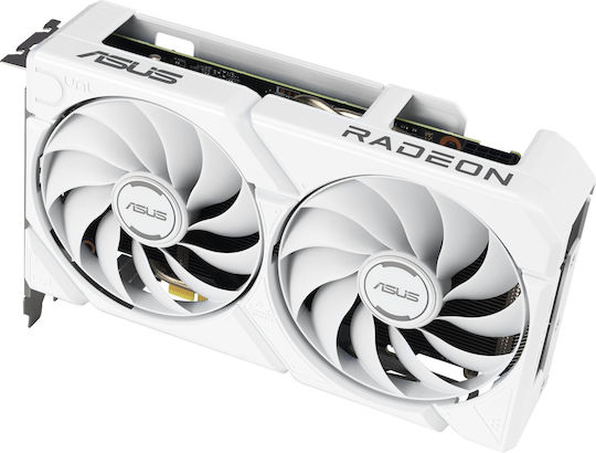 Asus Radeon RX 9060 XT 16GB GDDR6 Dual White Placă Grafică