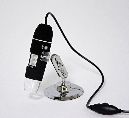 Reflecta DigiMicroscope 200 Digital Monocular Microscope USB 200x