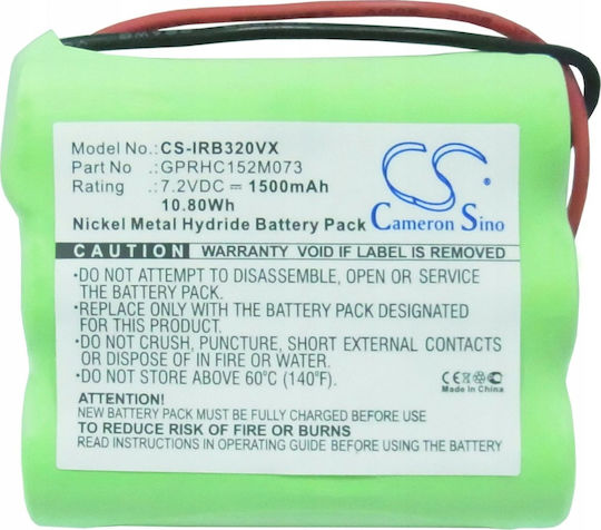 Baterie reîncărcabilă Cameron Sino Gprhc152m073 4408927 Irobot Braava 320 321/cs-irb320vx