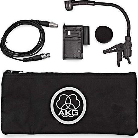 AKG C519 M Кондензатор (Малка диафрагма) Микрофон Щипка в Черен Цвят