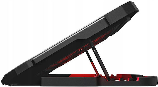 Rampage Cooling Pad για Laptop έως 15.6" με 4 Ανεμιστήρες (WEN-NB-RMPG-009)