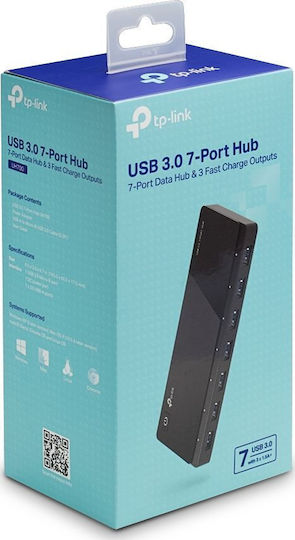 TP-LINK UH700 v5 Hub 7 Porturi USB 3.0 cu Conectare USB-A