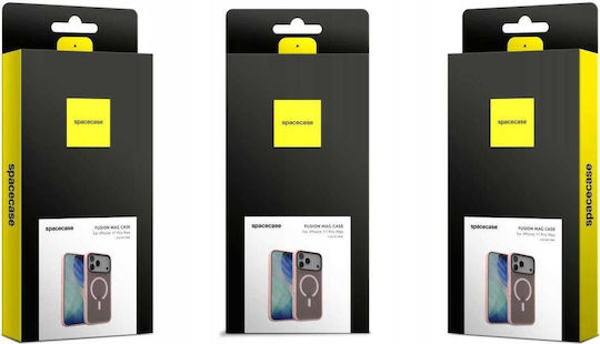 Spacecase Fusion Mag Back Cover Plastic Pink (iPhone 17 Pro Max)