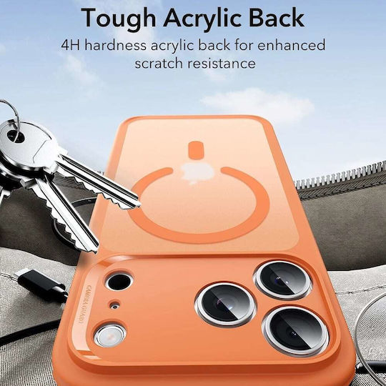 ESR Classic Hybrid Halolock Umschlag Rückseite Orange (iPhone 17 Pro Max)