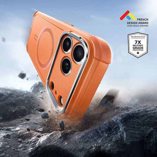 ESR Cyber Umschlag Rückseite Silikon Orange (iPhone 17 Pro Max)