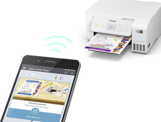 Epson EcoTank ET-2876 Color Multifuncțional Ιnkjet cu WiFi și Mobile Print