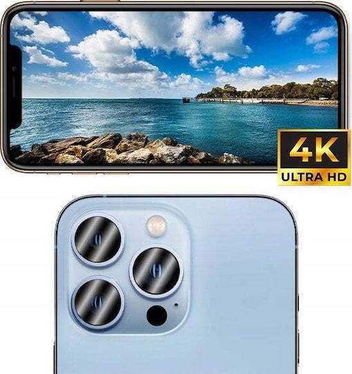 GrizzGlass Hybridglass Προστασία Κάμερας Tempered Glass Διάφανο για το Poco F5 Pro