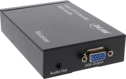 Inline Extender VGA With UTP 300m Only Transmitter 1920x1200 Audio