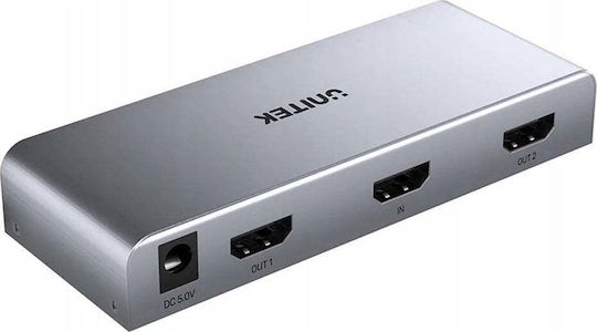 Unitek HDMI Signal Splitter 1 In 2 Out 4K