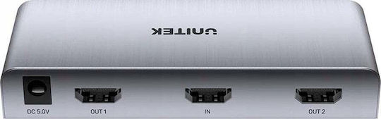 Unitek HDMI Signal Splitter 1 In 2 Out 4K