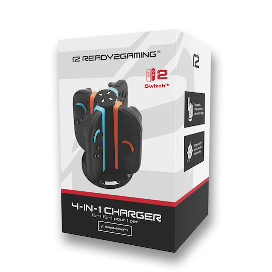 Nintendo Βάση για 1 χειριστήριο Switch 2 Μαύρη R2GNSW24IN1CHARGER