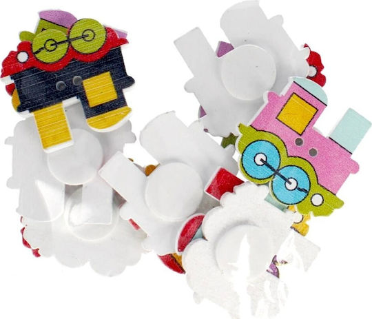 Craft with Fun Αυτοκόλλητα 12τμχ