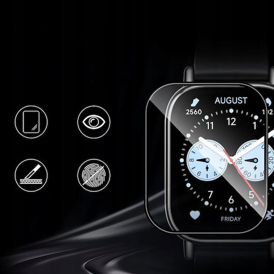 Wozinsky Full Glue Gehärtetes Glas für das Xiaomi Redmi Watch 5 Lite 2Stück