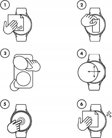 GrizzGlass Paperscreen Защитен екран за Apple Watch 41 мм 1бр