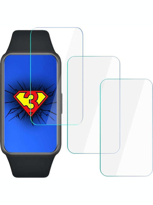 3MK Watch Protection Screen Protector pentru Huawei Band 6 3buc