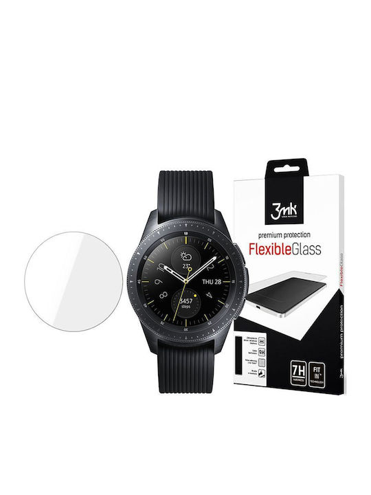 3MK Flexible 7H Gehärtetes Glas für das Galaxy Watch 42mm 3Stück