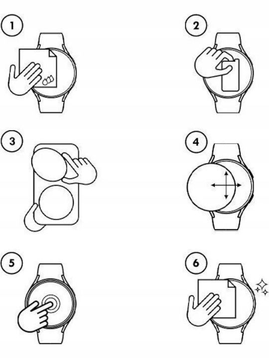 GrizzGlass CeramicFilm Screen Protector pentru Huawei Watch GT 2 Pro 1buc