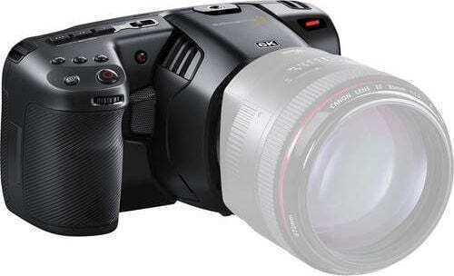 Blackmagic Design Cameră Video Pocket Cinema Full HD (1080p) @ 30fps Stocare pe Card de Memorie cu Ecran Tactil 5" și HDMI BM-CINECAMPOCHDEF6K